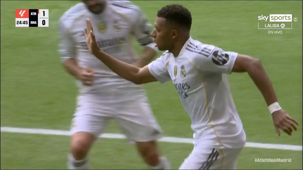 Atlético - Real Madrid : le but de Kylian Mbappé (Vidéo)
