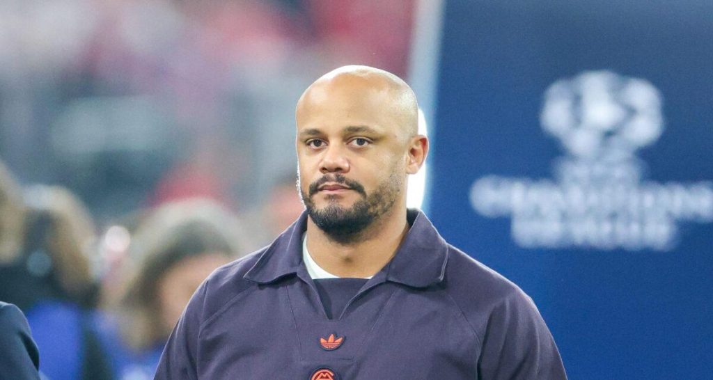 PSG vs Bayern : voiciVincent Kompany ne sera pas sur le banc bavarois