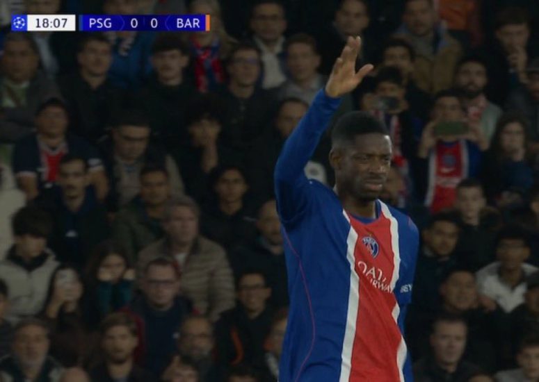 PSG vs Barça : Ousmane Dembélé sort sur blessure !